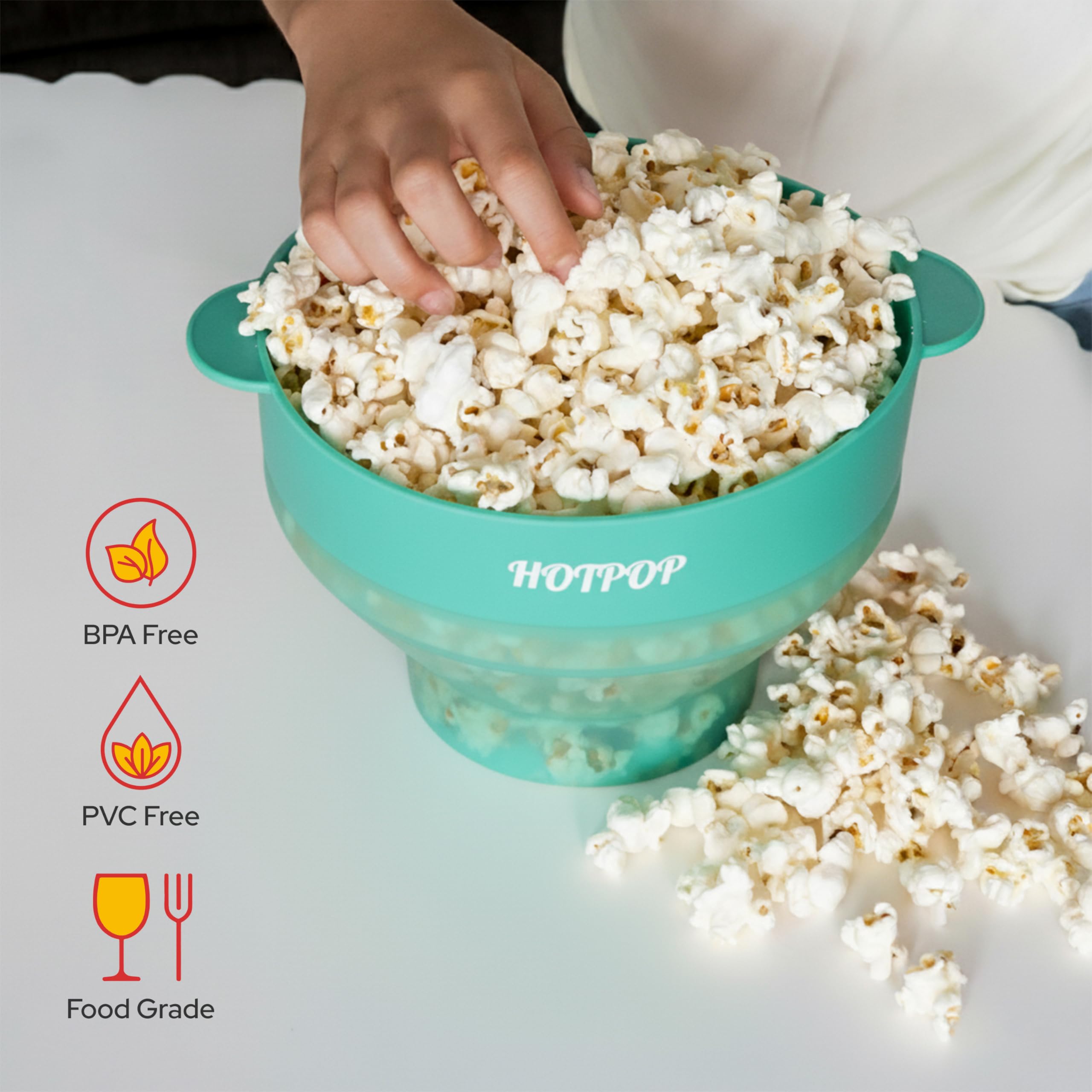 Hotpop palomitas crujientes en minutos, preparación rápida y sencilla.