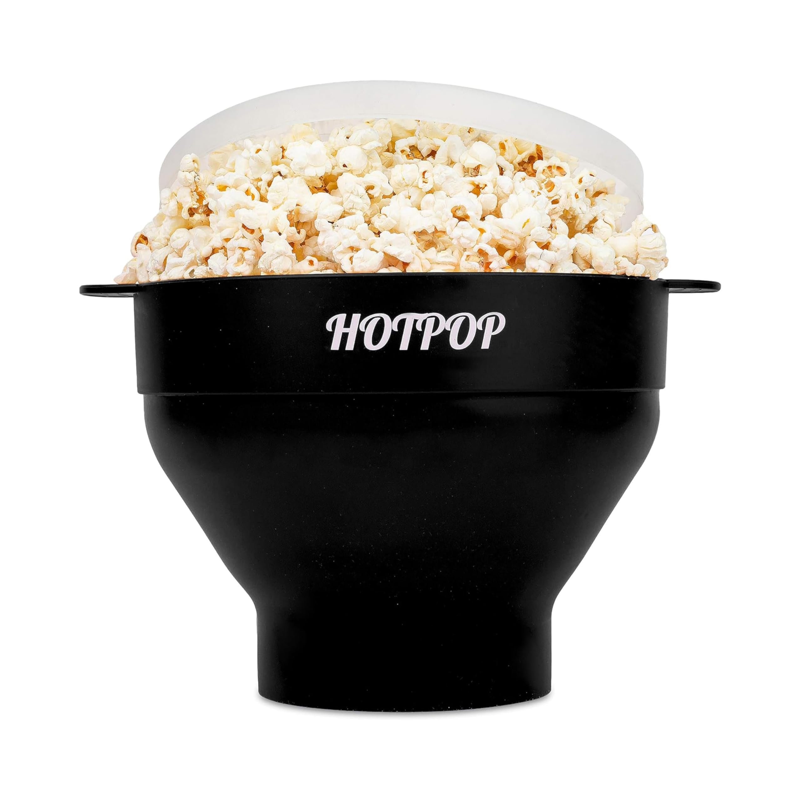 Hotpop palomitas en microondas con silicona, cocción rápida y segura.