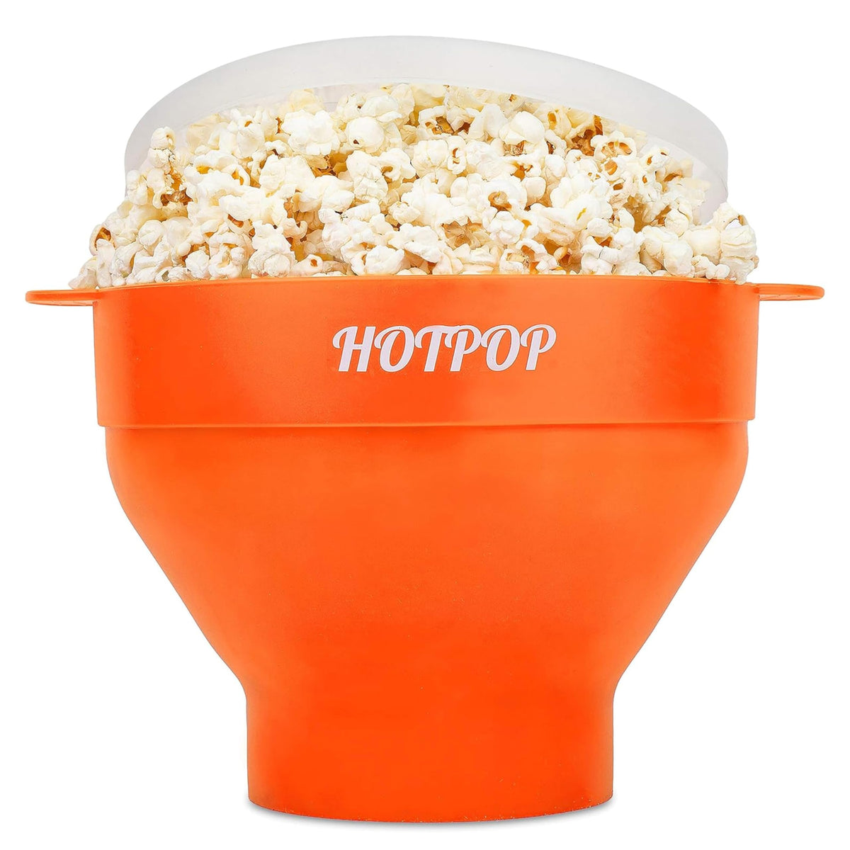 Hotpop palomitero de silicona para microondas, cocción rápida y uniforme.