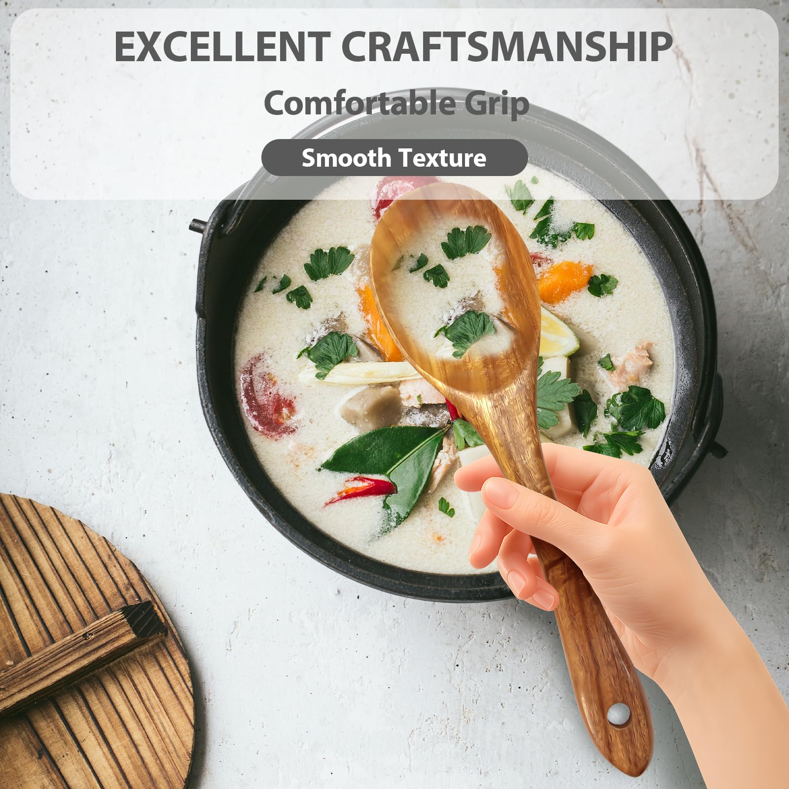 HOTTOR cucharon: servir sopas y caldos con facilidad.