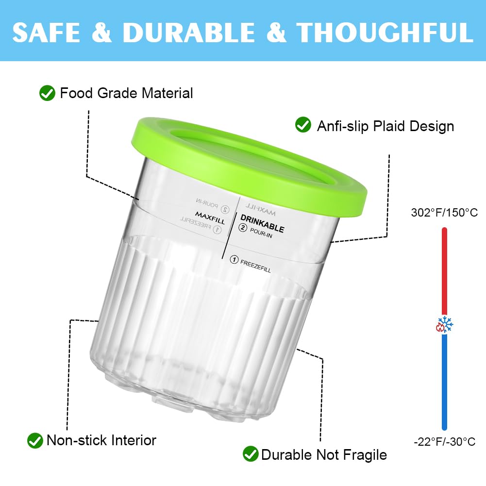 Diseño actualizado HOTUT Creami Pint para textura más cremosa.