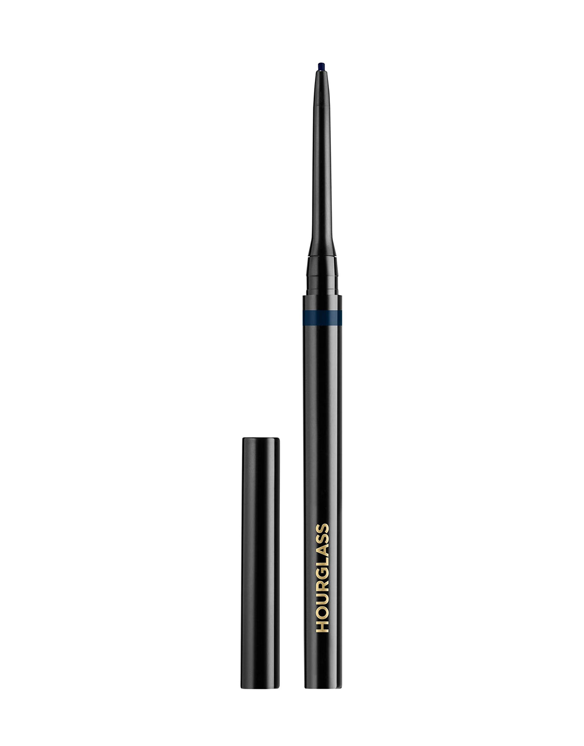 Hourglass oceano-fondo lapiz gel 1.5mm: empaque compacto para delineado preciso.