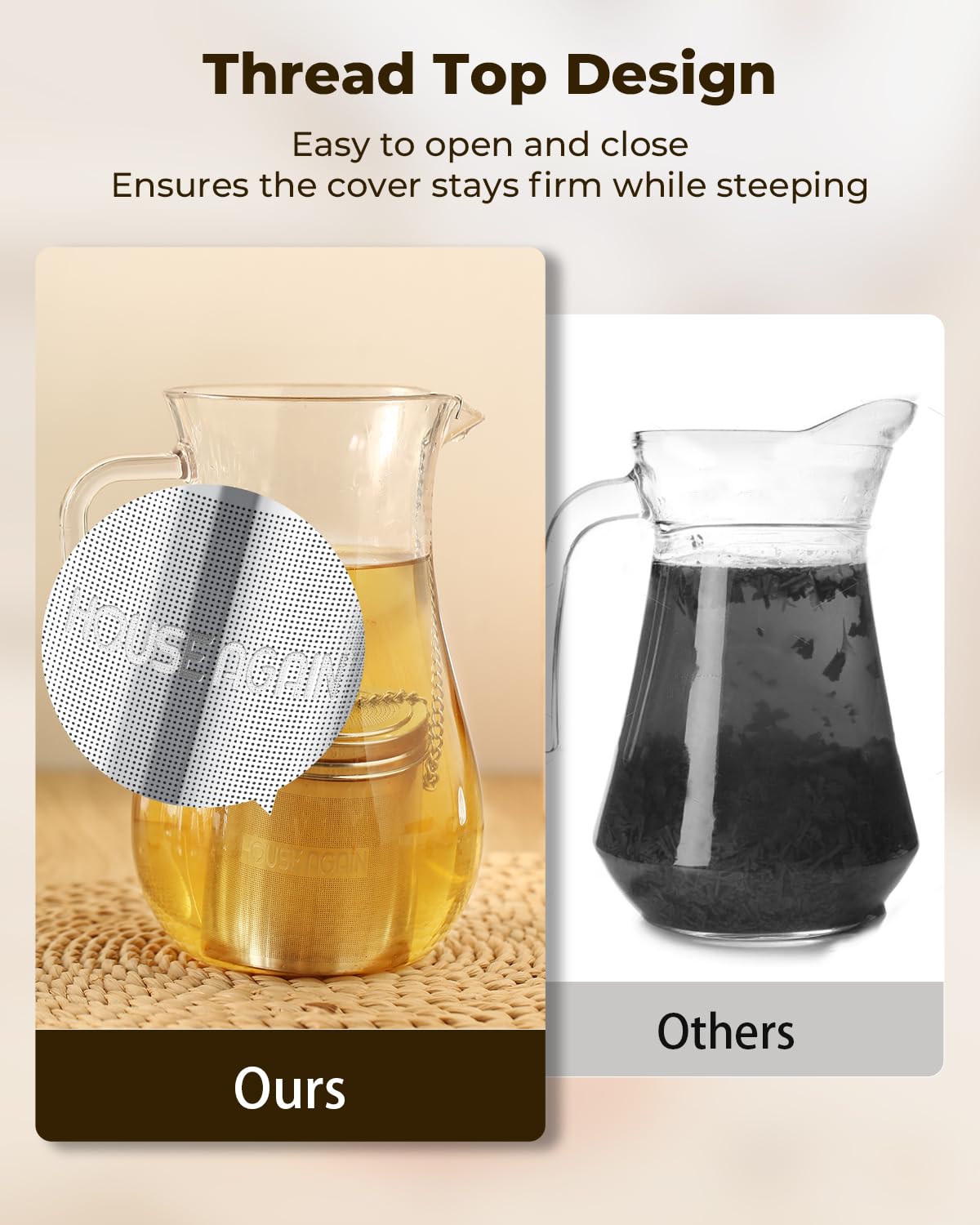 HOUSE AGAIN infusor para cocina perfecto para especias y hierbas