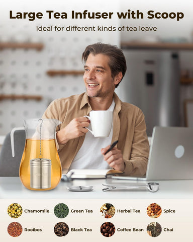 HOUSE AGAIN malla ultra fina para infusiones limpias y aromáticas