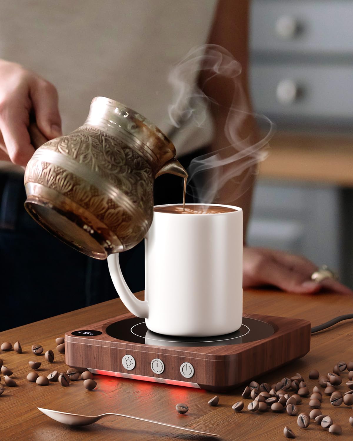 Ideal para café y té en casa