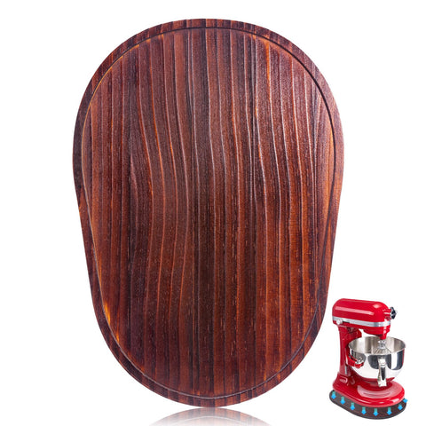 HouseJoy mat de madera para mezclar: protege encimeras y evita arañazos.