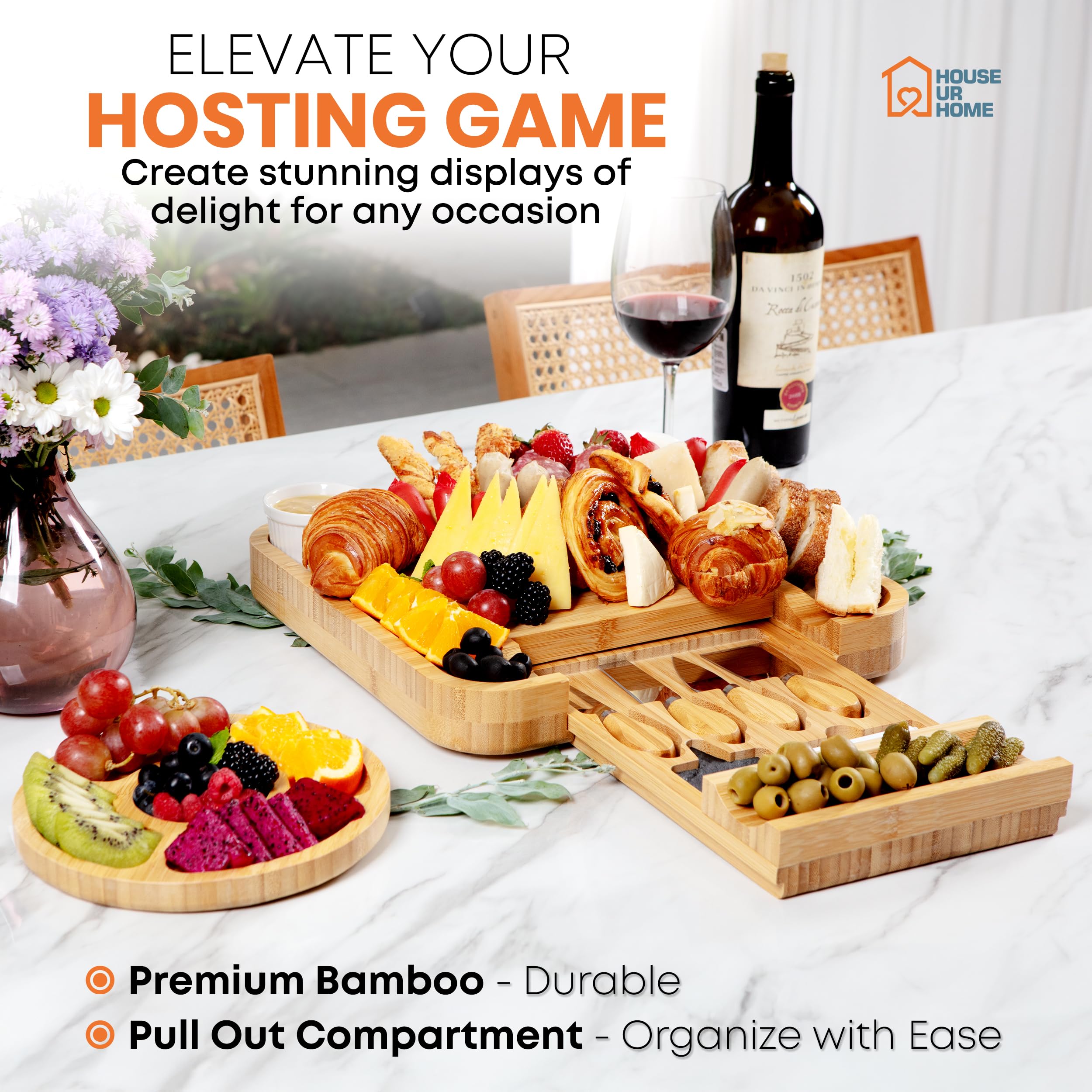 House Ur Home: cuchillos y cuencos incluidos para una experiencia de servicio.