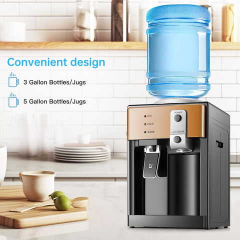 Housiwill grifo ergonómico facilita servir agua fría o caliente.