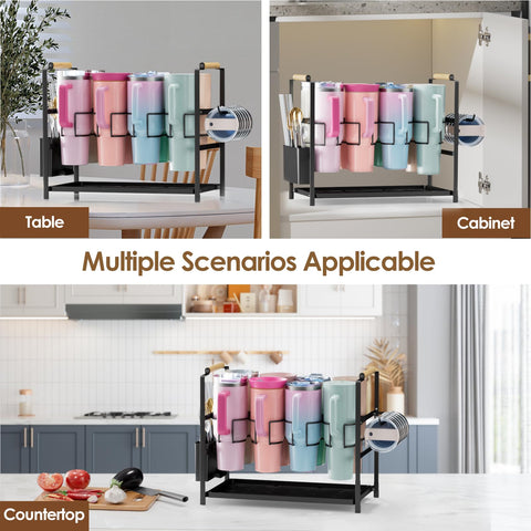 Housolution base antideslizante mantiene firme el soporte.