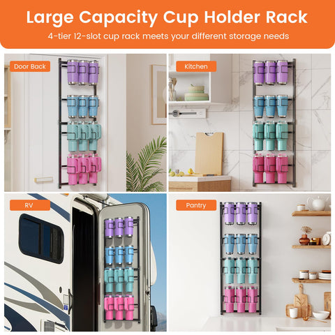 Organizador de cocina vertical Housolution ahorra espacio y mejora el orden.