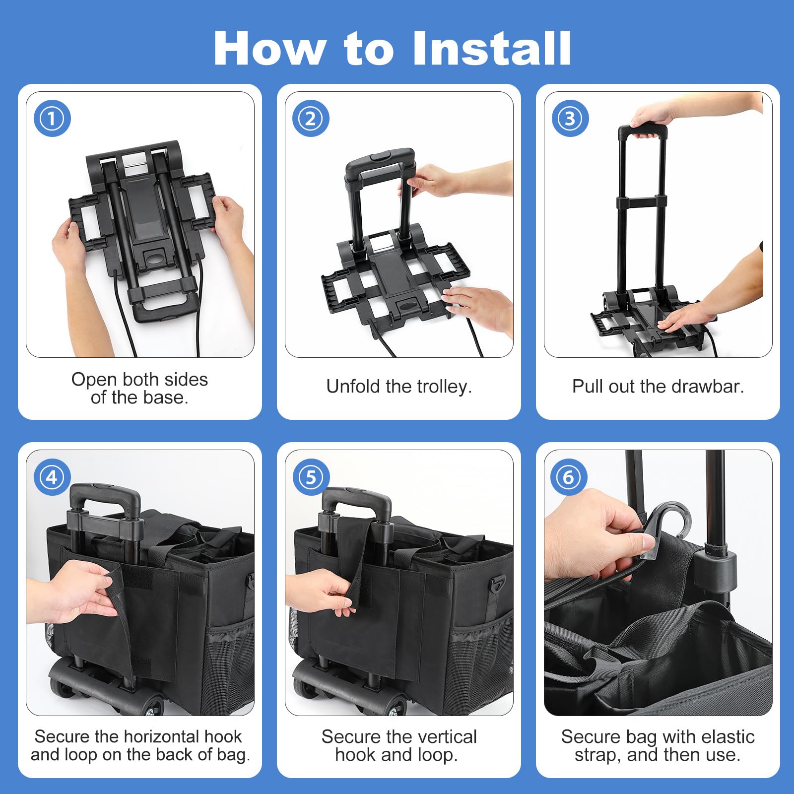 Housolution organizador multifuncional para suministros de limpieza y accesorios.