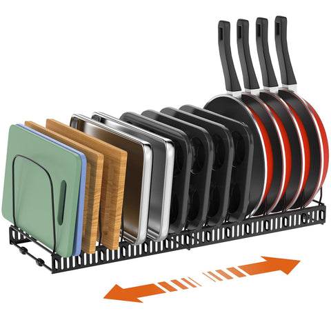 Housolution organzador-tablas-de-corte-extensible, mantiene orden y acceso rápido.