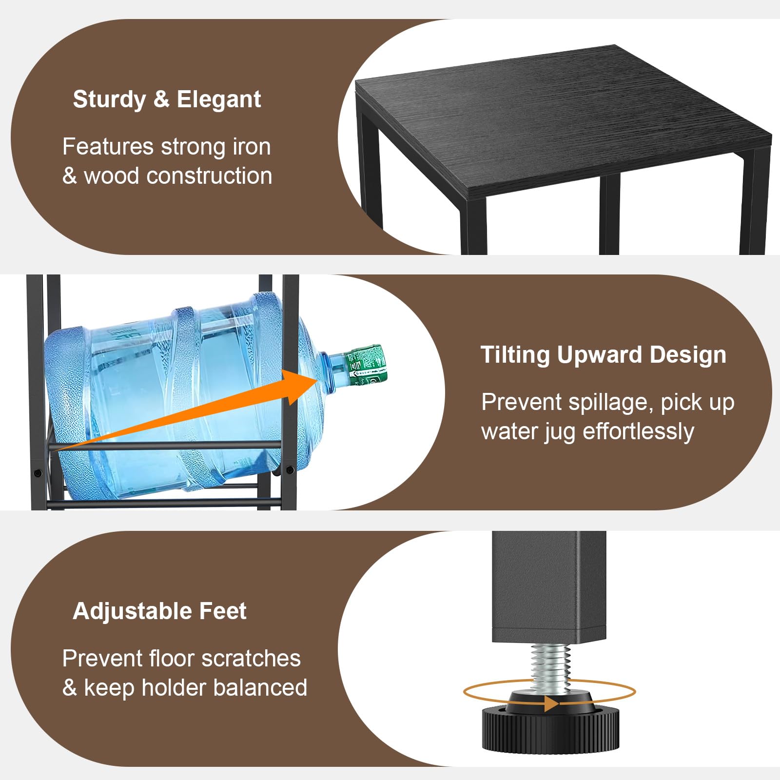 Housolution, superficie MDF superior para dispensadores o tazas
