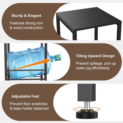 Housolution, superficie MDF superior para dispensadores o tazas