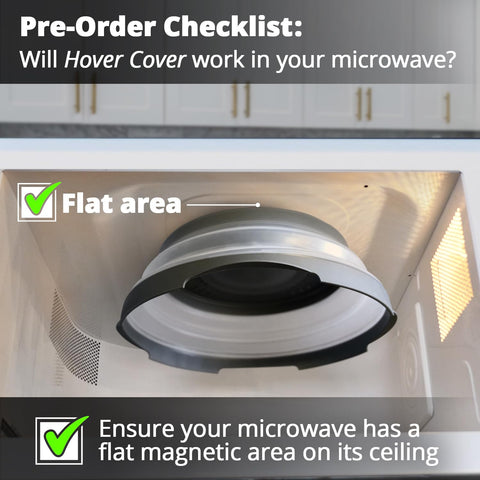 Hover Cover material BPA-free y resistente al calor
