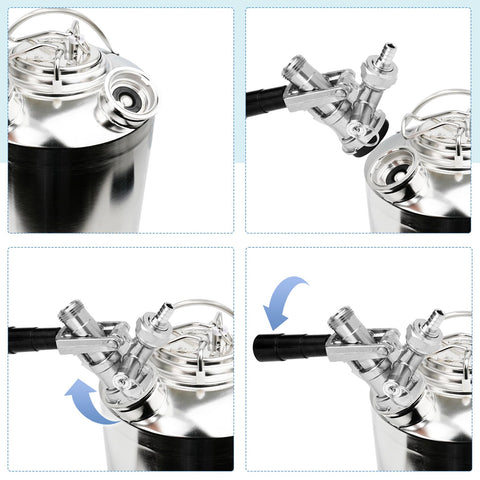 Howaoo cuerpo de acero inoxidable del kit de limpieza