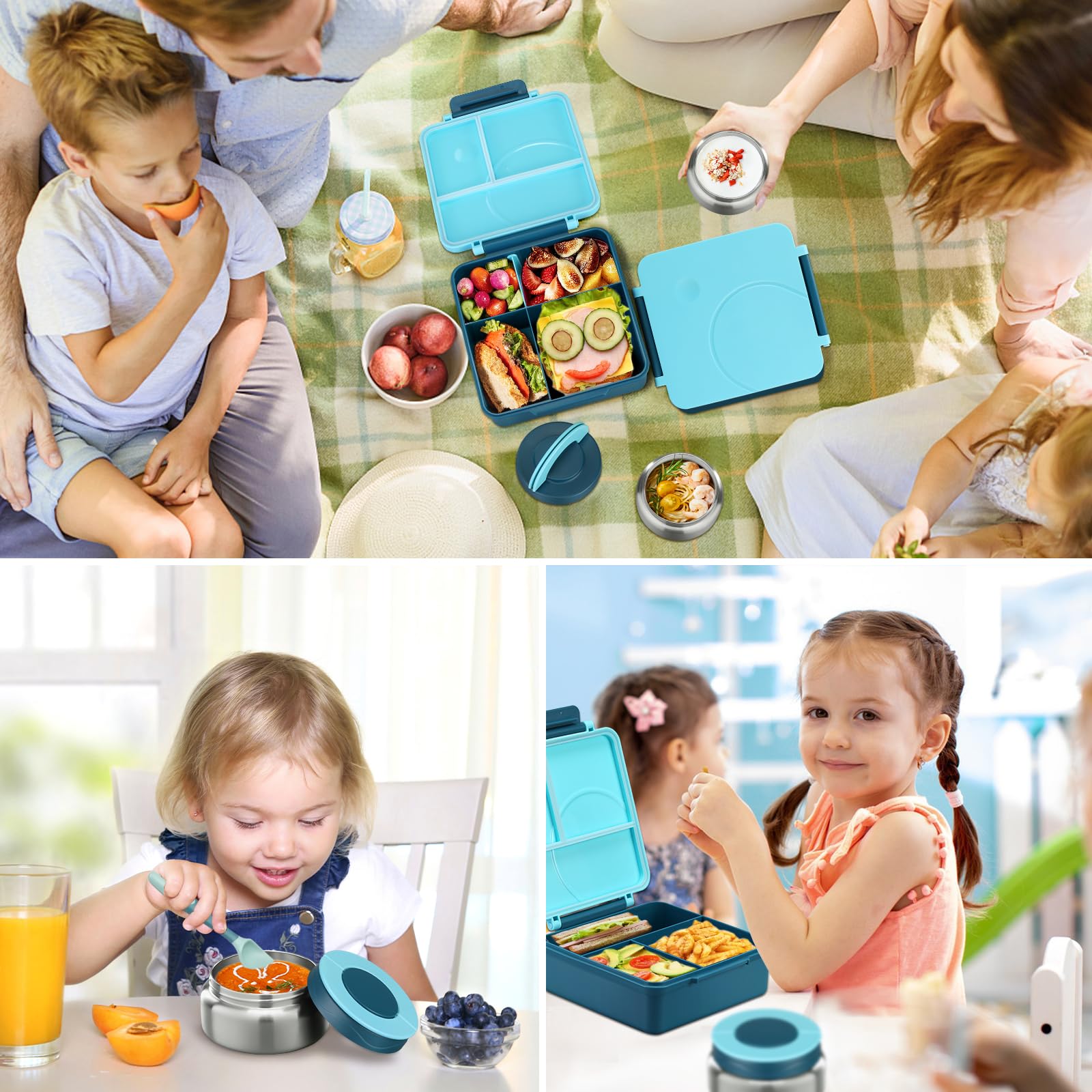 Howeemo guía rápida de precalentamiento para mantener la comida caliente o fría por más tiempo.