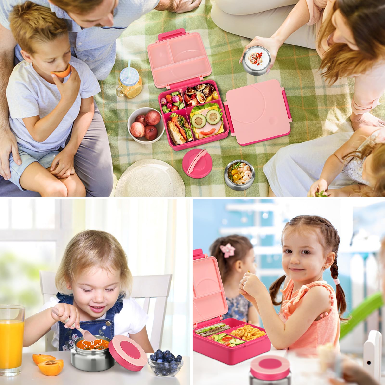 Set completo Howeemo para escuela, fácil de transportar y limpiar.