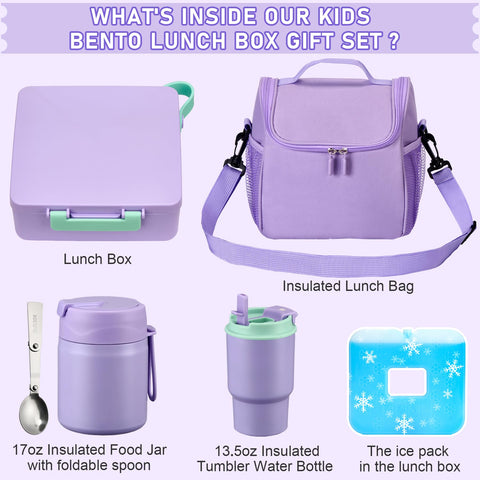 Howeemo termo-sopa 17oz en acero inoxidable para mantener la comida caliente o fría