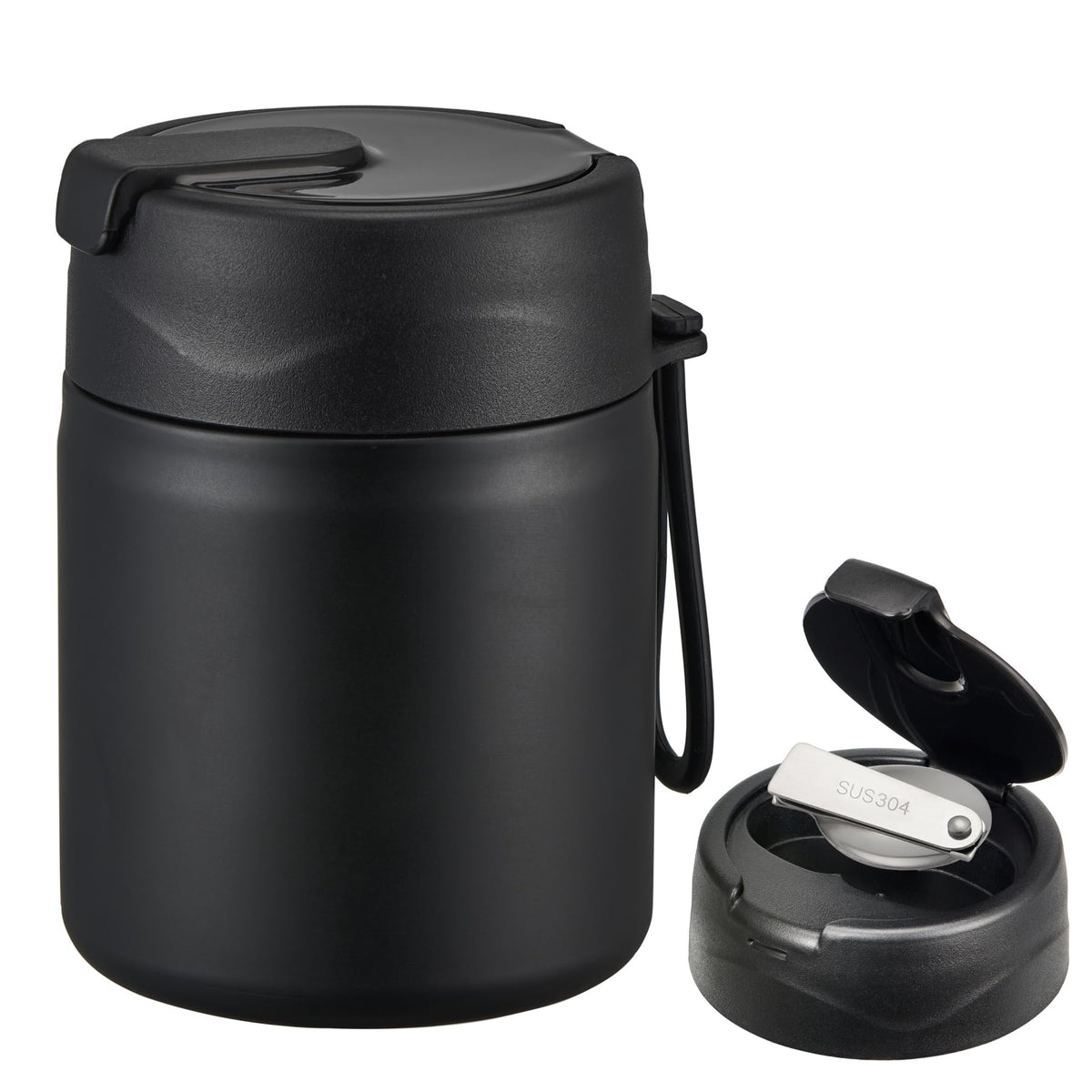 Howeemo termo sopa 17oz con boca ancha facilita rellenar y limpiar