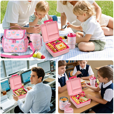 Howeemo uso escolar diario, ideal para comer fuera de casa.