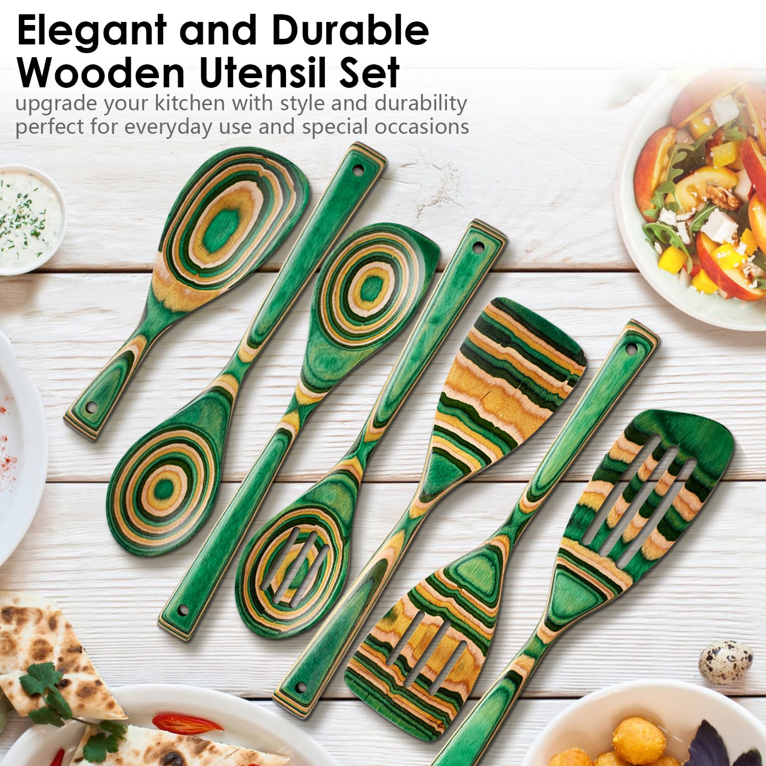 HOWHONG regalo utensilios cocina Oasis conjunto práctico para cocinas diarias