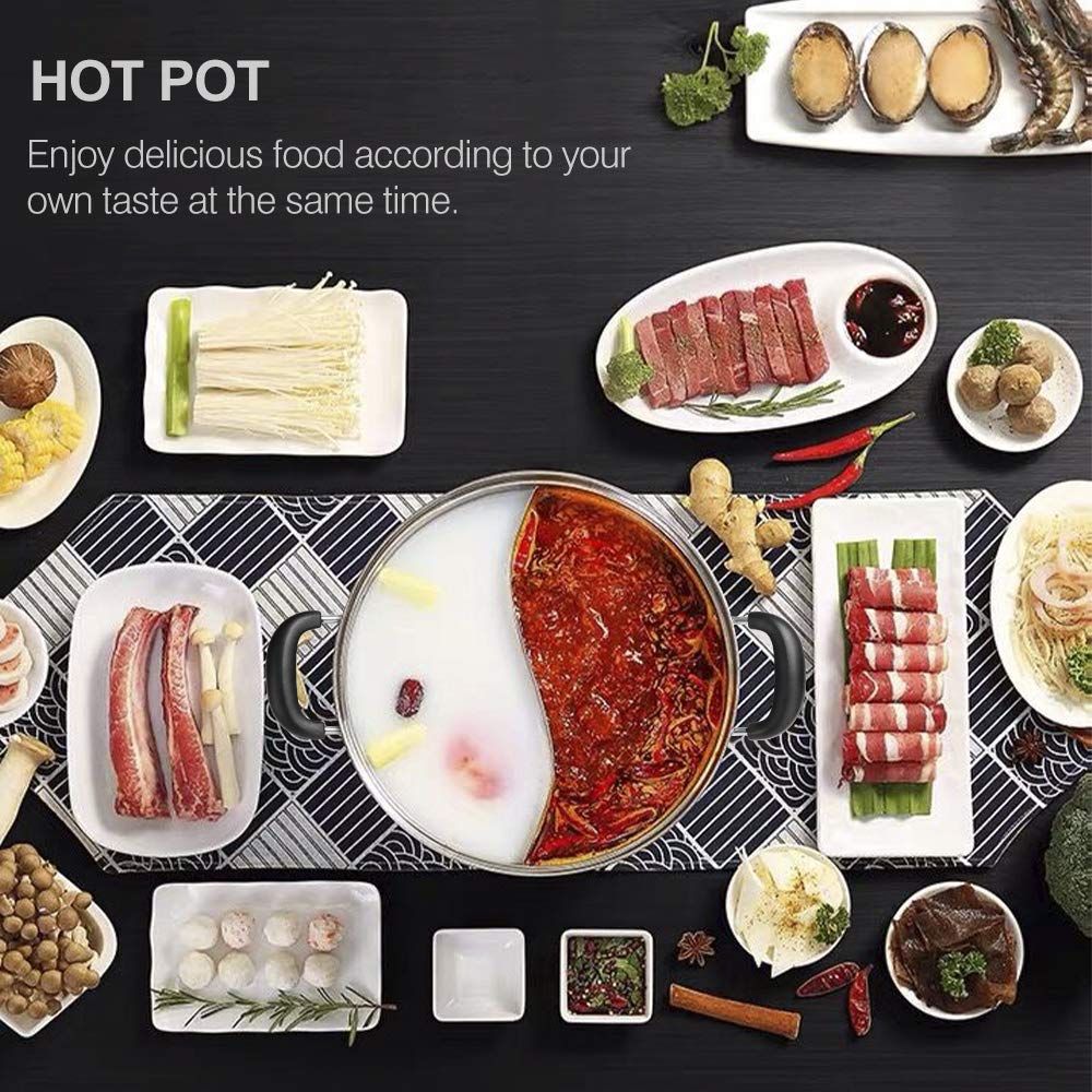 Ideal para reuniones familiares HOXHA, cocina dos sabores al mismo tiempo.