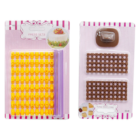 Hoypeyfiy 172 piezas: conjunto de cortadores de letras y números para galletas fáciles de decorar.