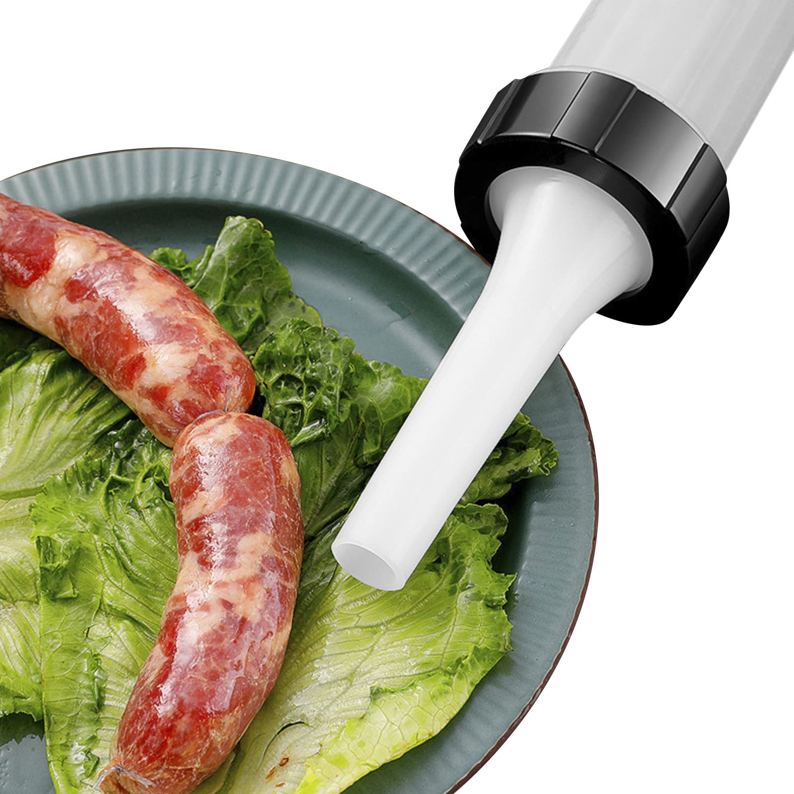 Hoypeyfiy Tubos de relleno 19mm para salchichas medianas y embutidos.