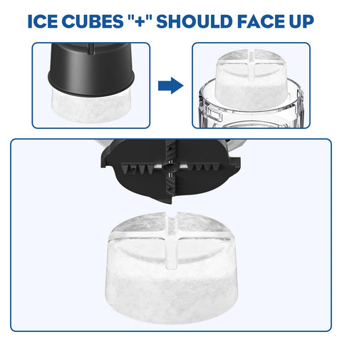 HOZODO congelación a 0 grados para hielo perfecto