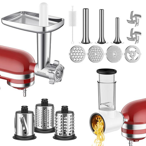 HOZODO molinillo de carne para KitchenAid, ideal para carnes frescas en casa