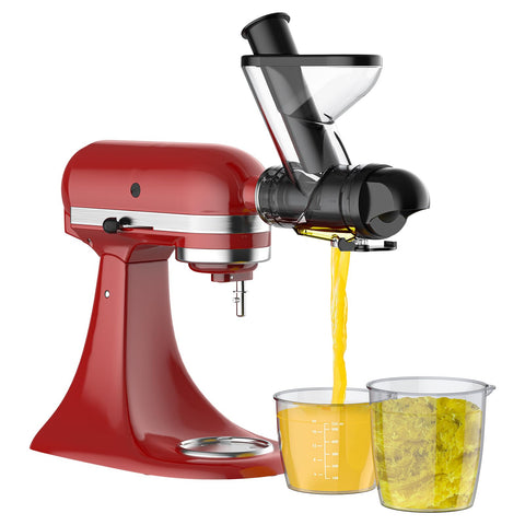 HOZODO Prensa masticadora para KitchenAid con entrada dual para jugos eficientes