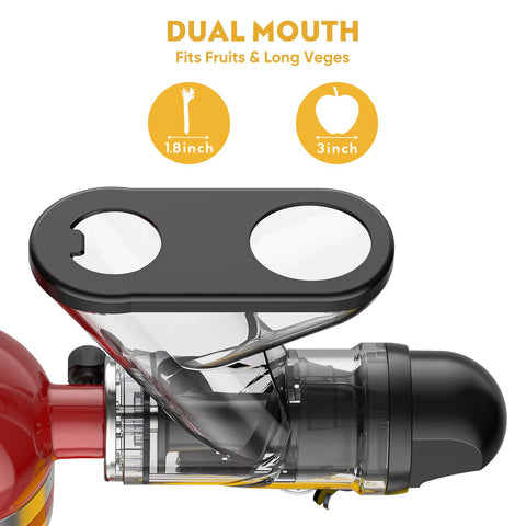 HOZODO Prensa masticadora KitchenAid: separación eficaz de pulpa para jugo claro