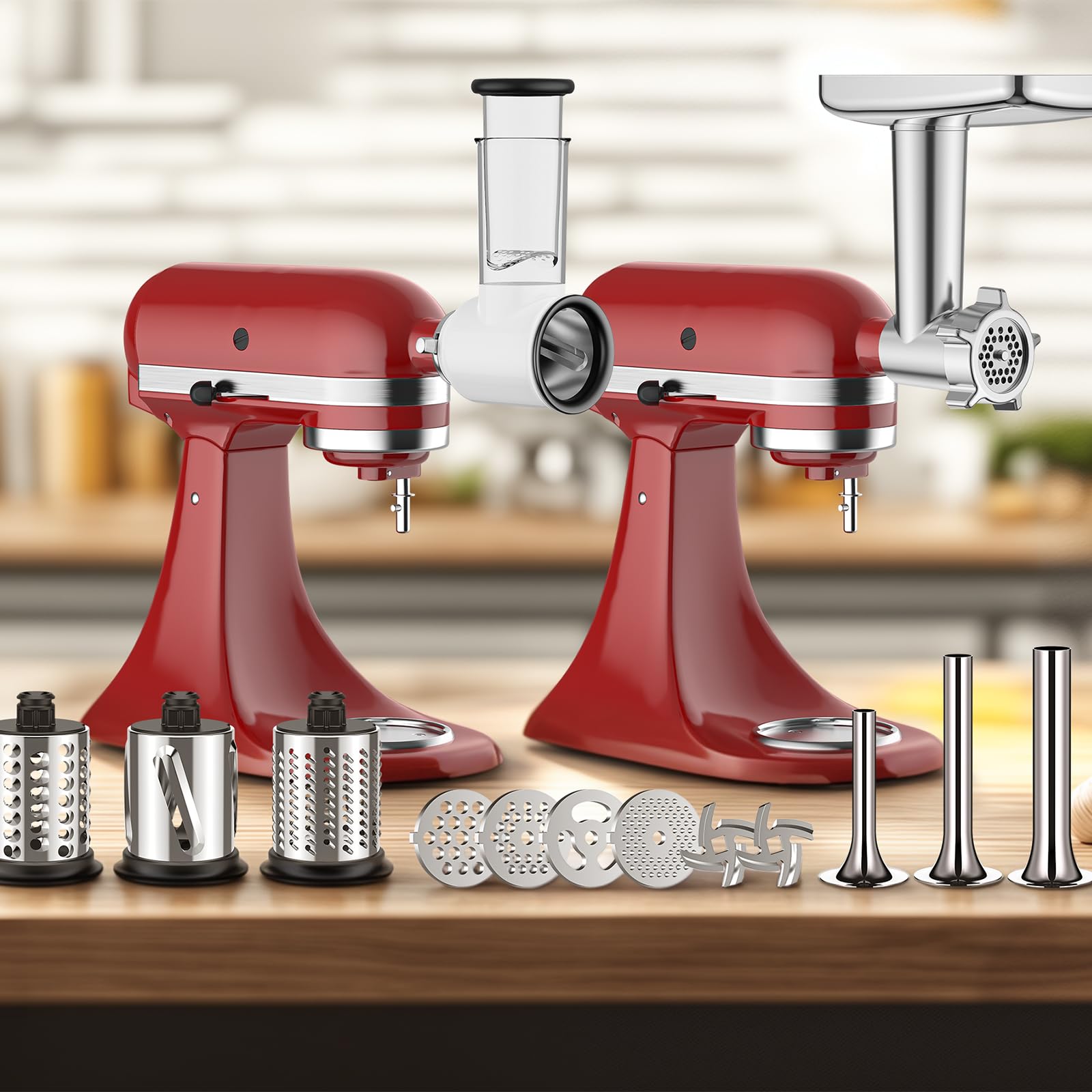 HOZODO uso doméstico para embutidos y quesos con KitchenAid