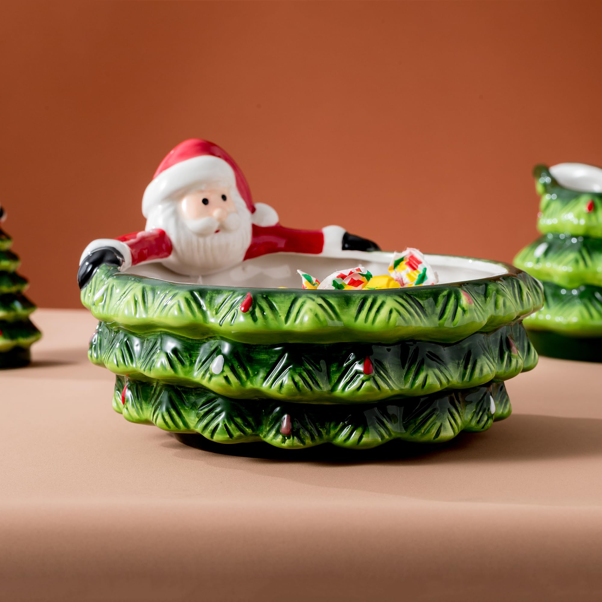 HPYNPES ideal para fiestas decorando la mesa navideña