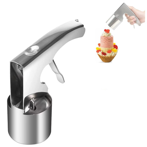 Cuchara HSHQING para helado con liberación rápida para sándwiches
