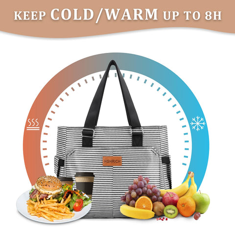 HSHRICH bolsa durable y fácil de limpiar ante derrames.