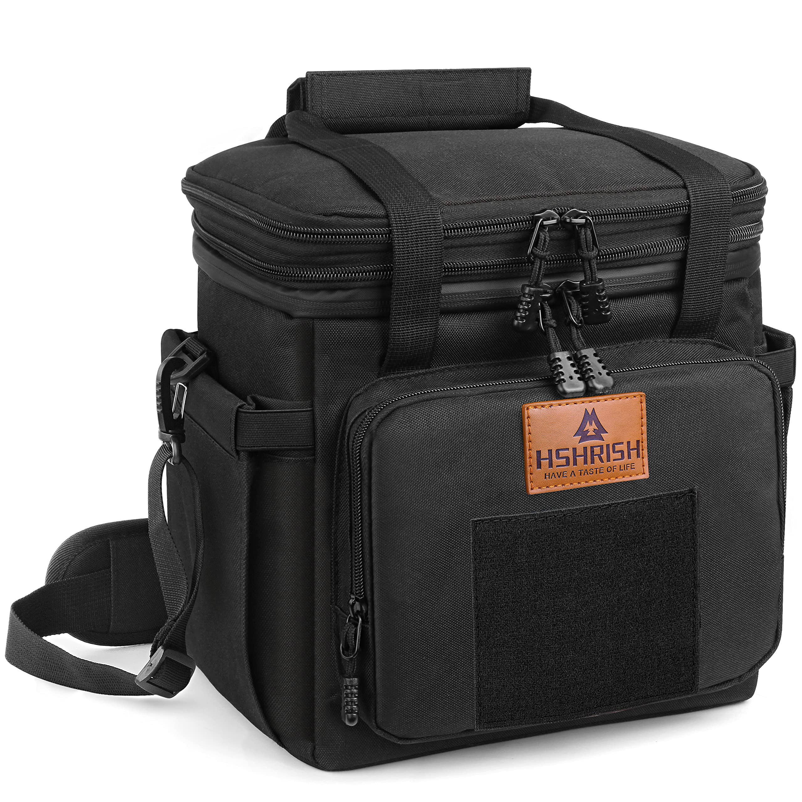HSHRISH bolsa térmica gran-capacidad para 24 latas, ideal para trabajo