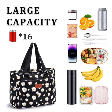 HSHRICH capacidad-12l para 16 refrescos y loncheras.