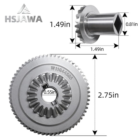 HSJAWA centro-acoplamiento 9705130-9709627 para reemplazo rápido