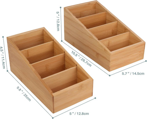 HTB base de bambú durable para uso diario en armarios y encimeras