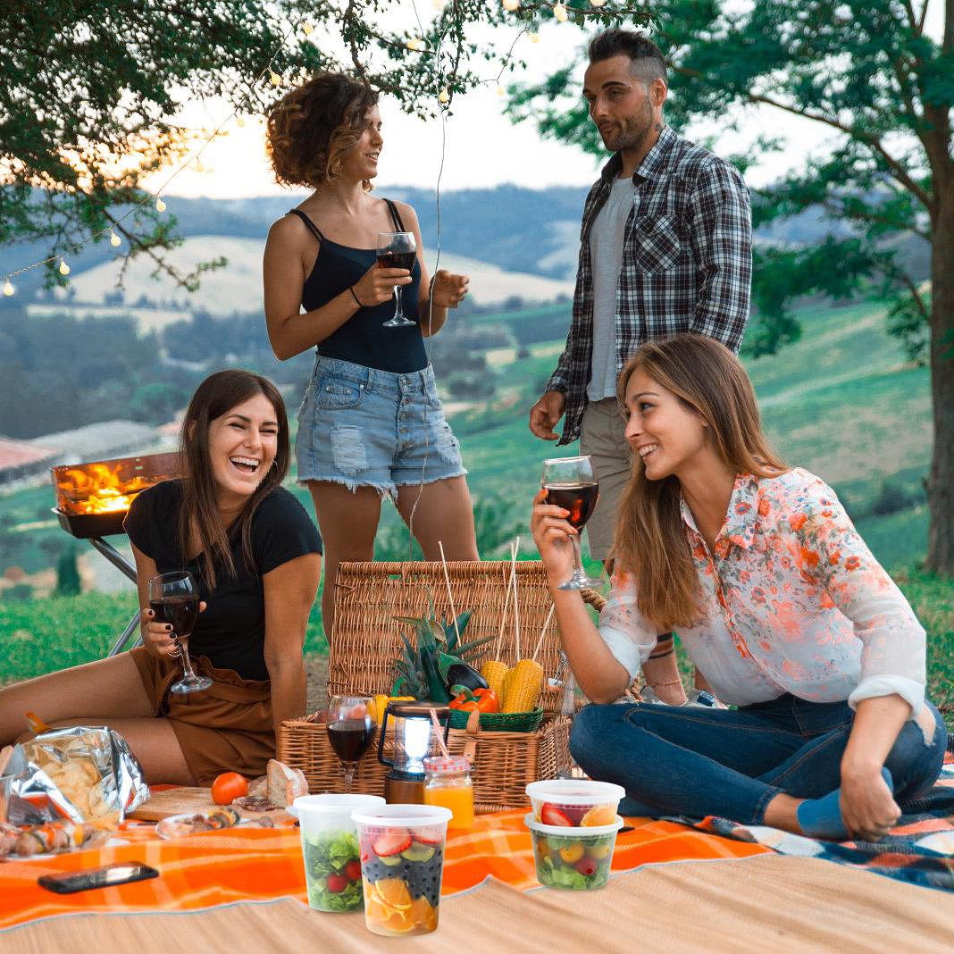 HTMZ Deli apto para congelador: conserva sabores.