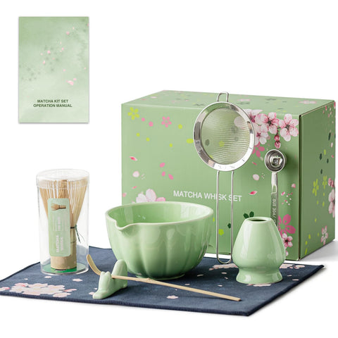 HTRCXB tazón de matcha cerámico para rituales diarios