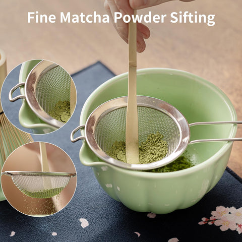 HTRCXB tamiz inoxidable para evitar grumos en el matcha