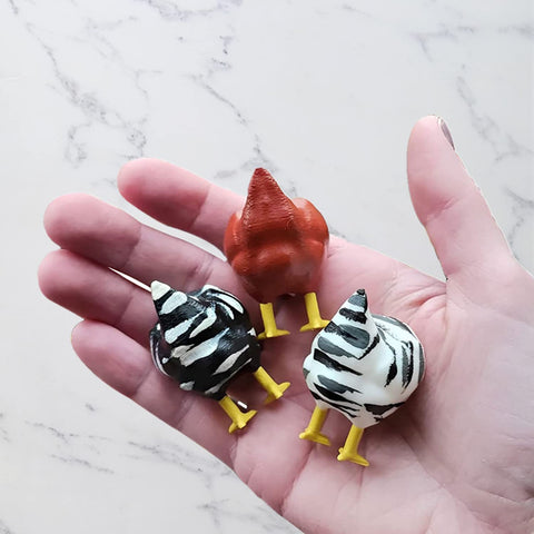 Regalo divertido Huaerle, imán de pollo, perfecto para decorar cocinas u oficinas.