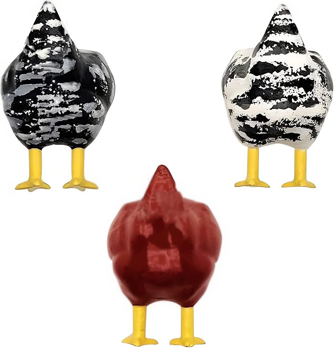 Imán Huaerle trasero de pollo, ideal para notas en la nevera.