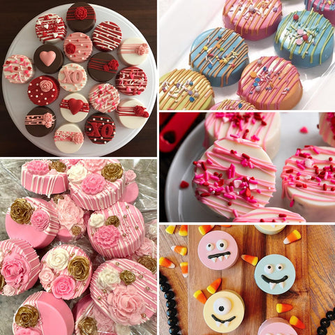HUAKENER para chocolate, repostería y regalos de manualidades, múltiples usos.