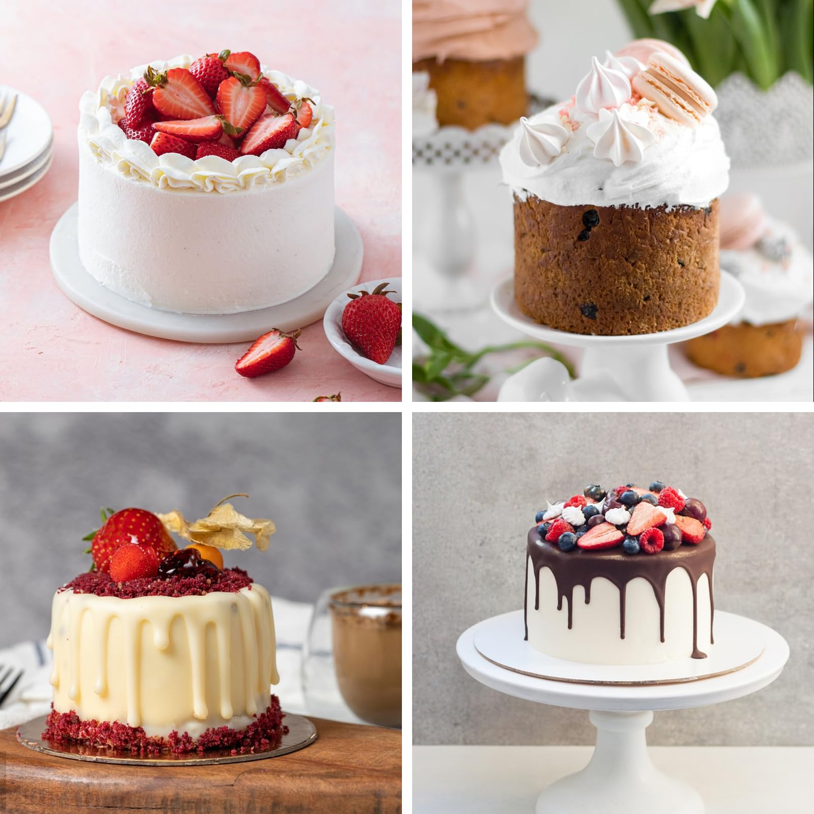 HUAKENER usos múltiples para pasteles tartas y postres en casa.