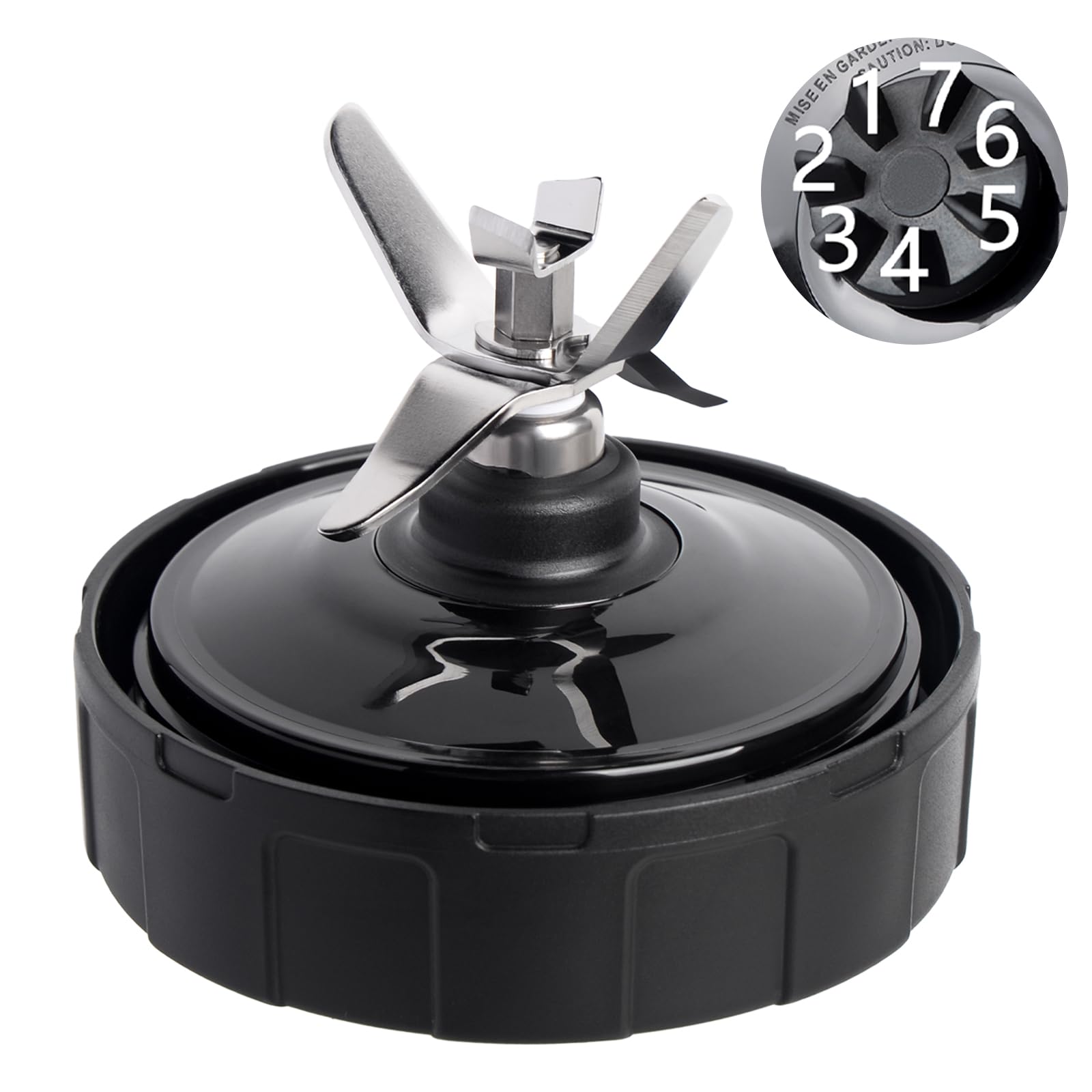 HUANSERA hoja-7-alas para Ninja BL450_30, ideal para triturar hielo y frutas.
