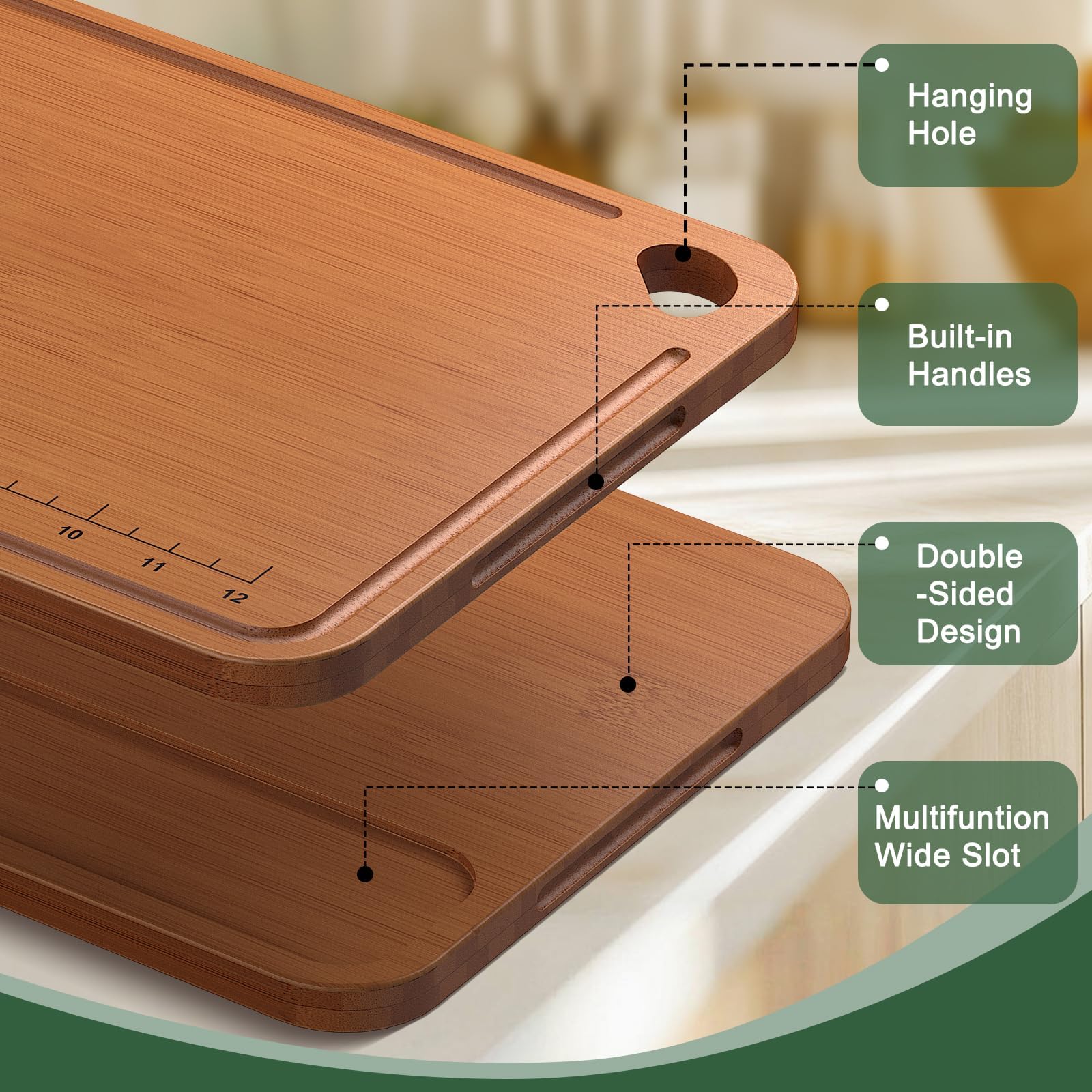 Tabla HUAXUS para servir charcutería y aperitivos con estilo